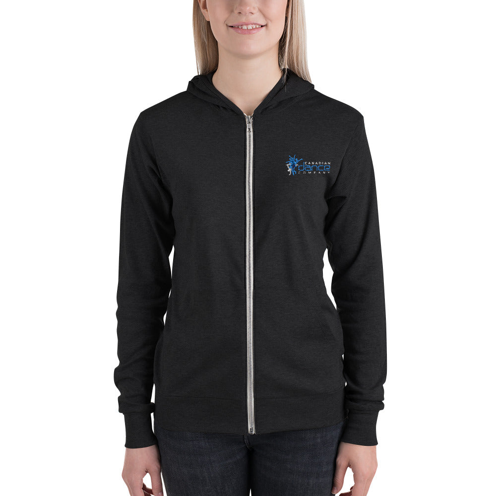 Unisex Lightweight Zip Hoodie (3 Colours)