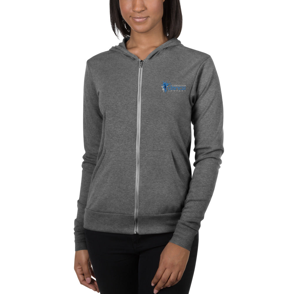 Unisex Lightweight Zip Hoodie (3 Colours)