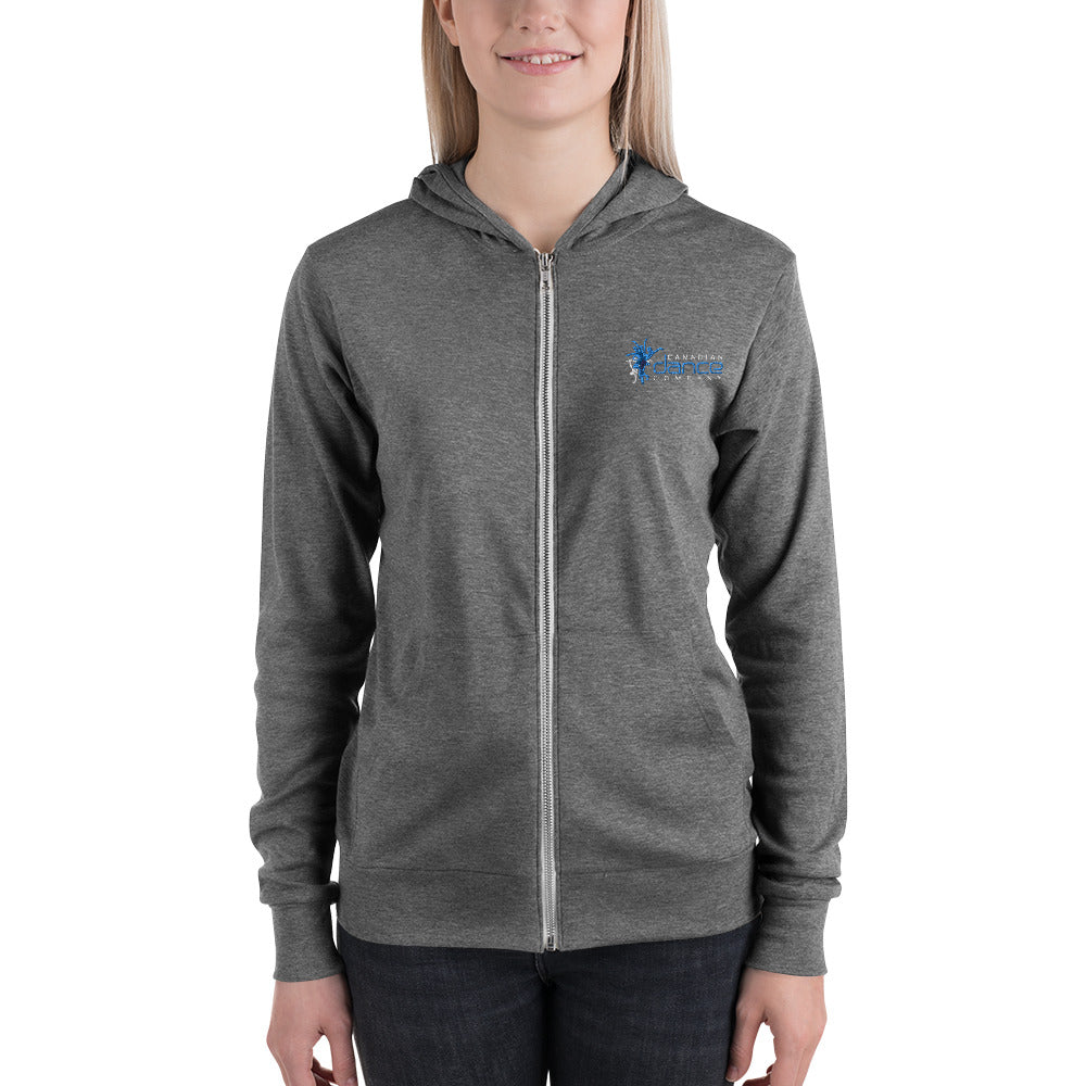 Unisex Lightweight Zip Hoodie (3 Colours)