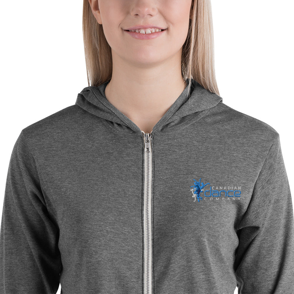 Unisex Lightweight Zip Hoodie (3 Colours)