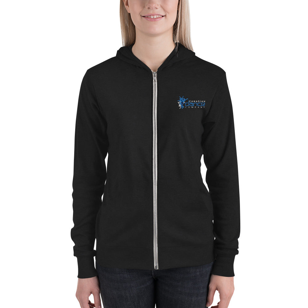 Unisex Lightweight Zip Hoodie (3 Colours)