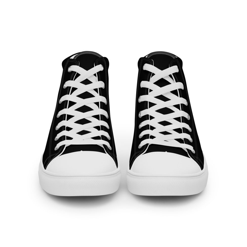 Women’s high top canvas shoes