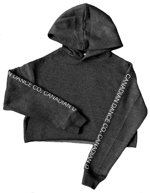 Youth CANADIAN DANCE CO. CROP HOODIE